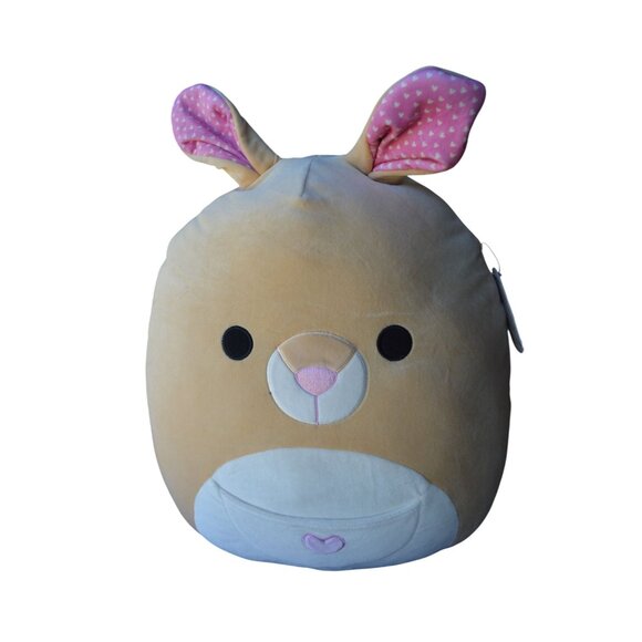 NWT Squishmallows Keely the Kangaroo Plush 16" Valentine's Day Easter Gift - Picture 2 of 6